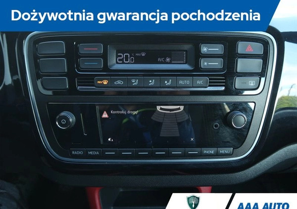 Skoda Citigo cena 33000 przebieg: 133483, rok produkcji 2016 z Toruń małe 301